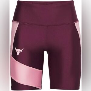Under Armour Project Rock Women's High Rise Compression Shorts